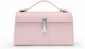 Clutch Purses for Women - Small Purse Top Handle - Evening Bag - Adjustable Crossbody Handbag - Trendy PU Leather