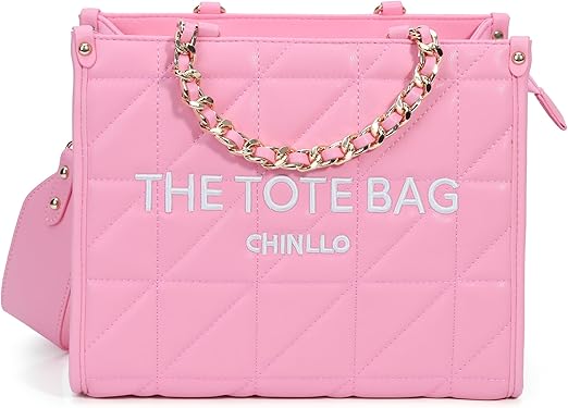 Chinllo Tote Bag for Women Top Handle Satchel Purse and Handbags with Shoulder Strap